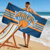 York Knicks Print Beach Towel, Large Soft Quick Dry Towel for Beach Camping Swimming