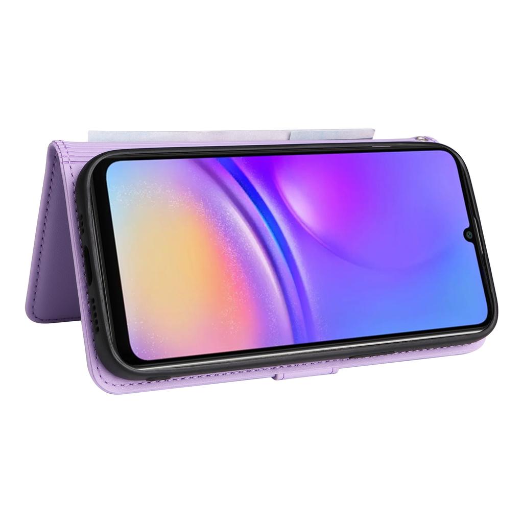 For Samsung Galaxy A06 4G Magnetic Case BETOPNICE Detachable PU Leather Phone Cover with Strap