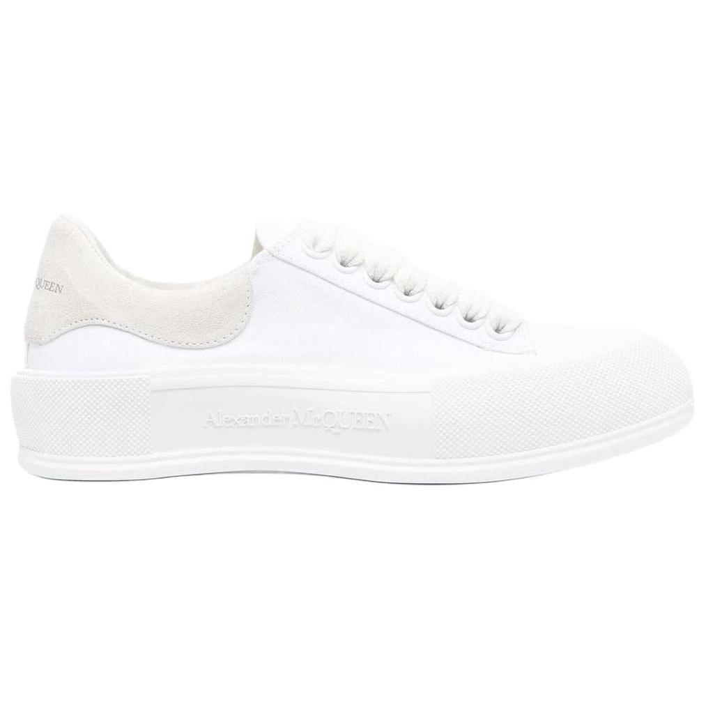 Alexander Mcqueen Кеды на шнуровке 'White Beige' 707680W4MV79000