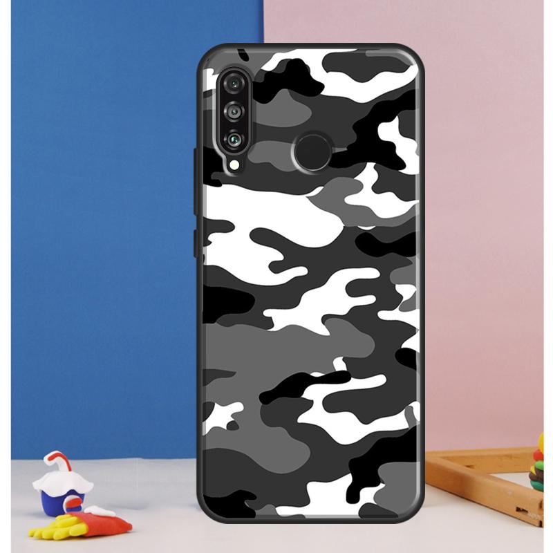 Army Camo Camouflage Case For Huawei Nova Y70 Y60 Y90 Y61 Y91 Y72 Y73 12s 12i 11i 8i 9 10 SE P30 P40 Lite P60 Pro