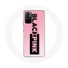 Smartphone Case - Blackpink - Xiaomi Redmi Note 11s 5G - Soft - K-pop - Black Pink Logo