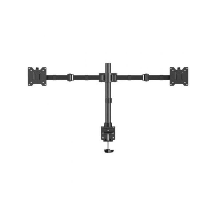 Soporte de Mesa AISENS DT35TSR-359 Negro Giratorio para 2 Monitores 17-35"/20kg por Brazo