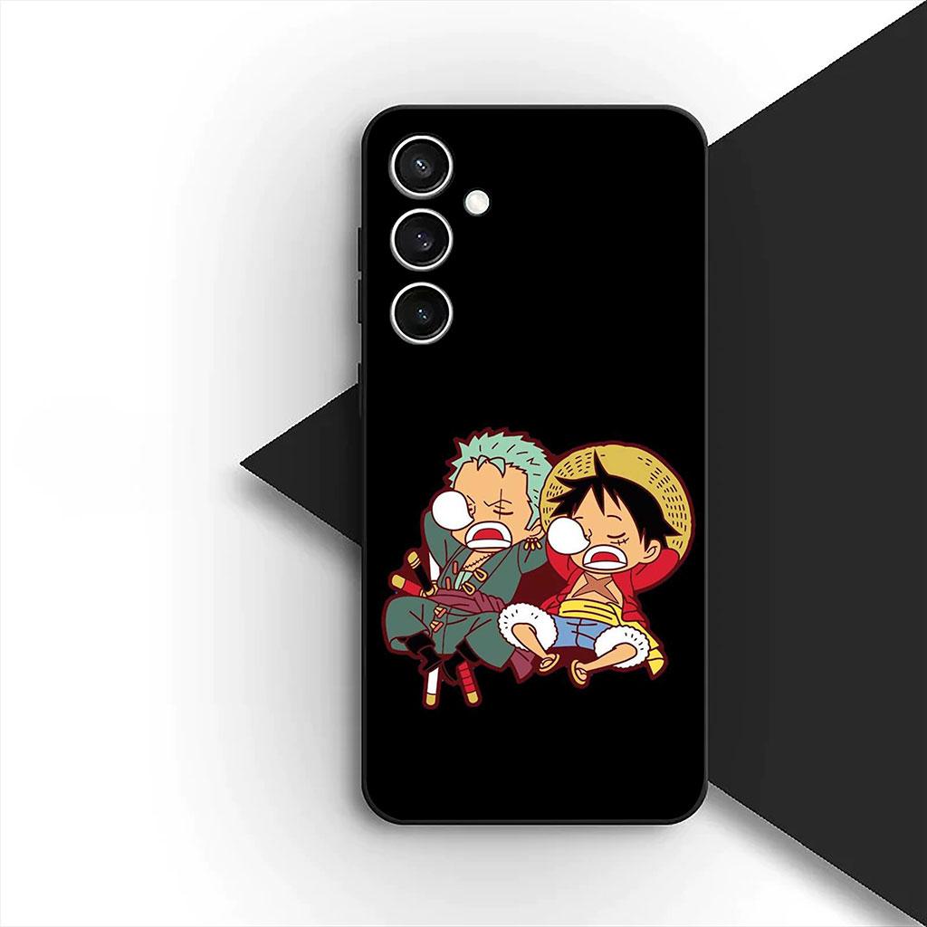 Roronoa Zoro Nami One Luffy Pieces Phone Cover for Samsung Galaxy S10 S8 S9 Plus A33 A34 A31 70 A71 A72 Note 20 9 8 S10E Case