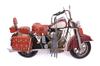 Декоративный металлический мотоцикл