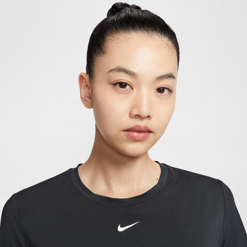 Nike Женская быстросохнущая футболка для тренировок