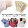 Underarm Sweat Pads, 5 Pcs Invisible Self-adhesive Antiperspirant Stickers, Disposable Anti-Sweat Absorbent Pads fast