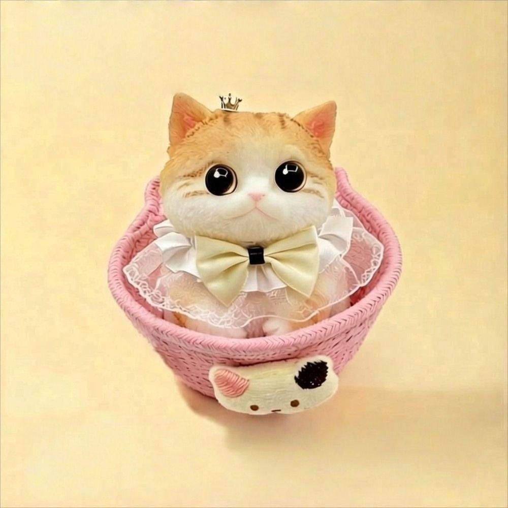 Soft Rubber Squeeze Toy Simulated Cat Anxiety Relief Toy New Slow Rebound Doll Birthday Gift