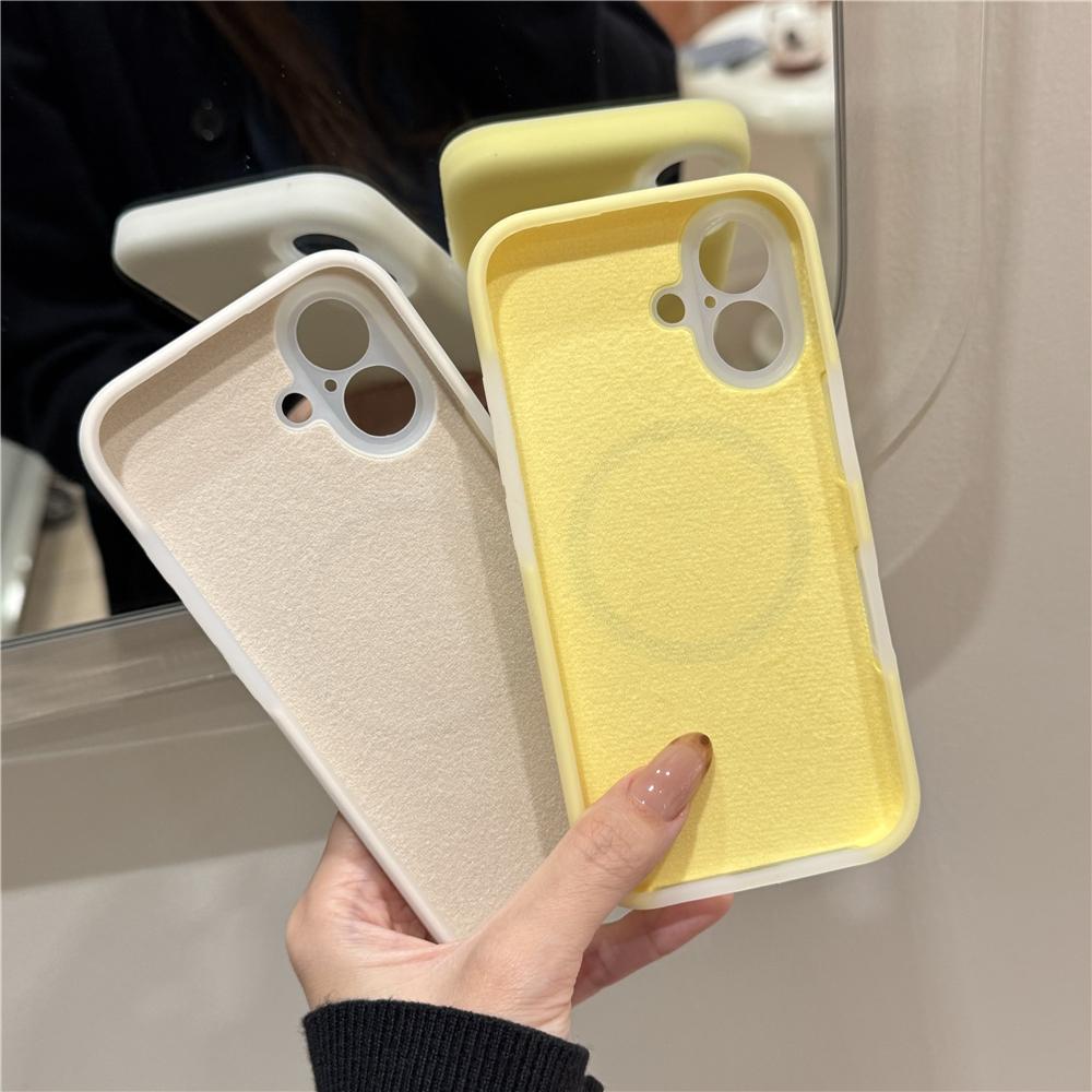 For Magsafe Jelly Liquid Silicone Magnetic Matte Case For iPhone 17 16 Pro Max 15 14 13 12 Shockproof Bumper Thicken Soft Cover