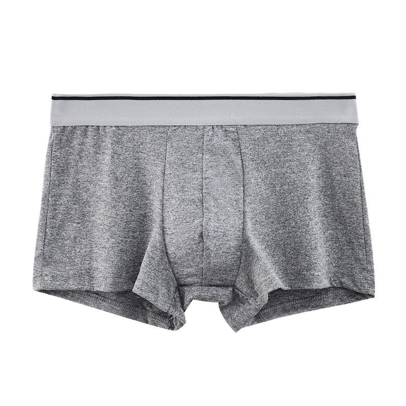 Big Size Men's Underwear Boxers Shorts Solid Color Undies Breathable Underpants L XL 2XL 3XL 4XL 5XL