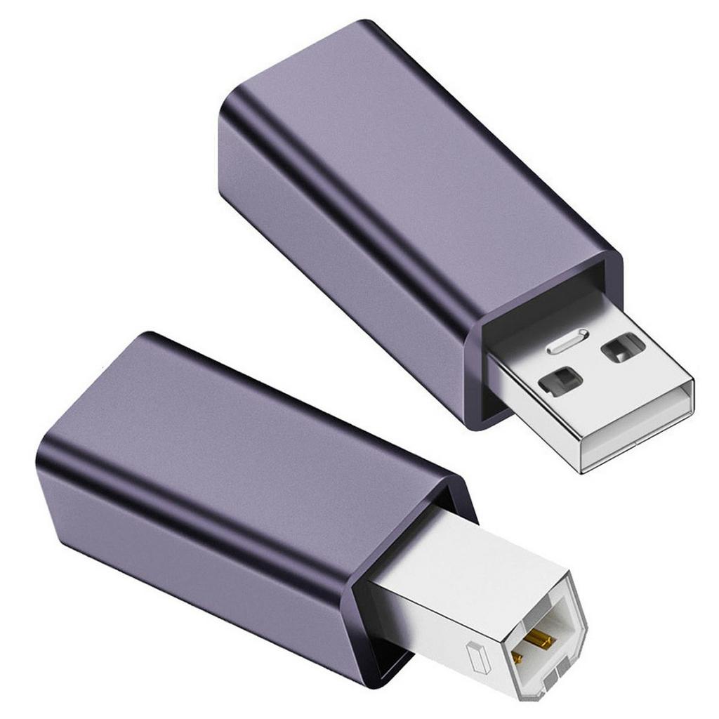 U2-010-AB 2 шт. USB 2.0 Тип B Female на Тип-A + Тип-B Male Удлинительный адаптер для принтера, сканера, диска