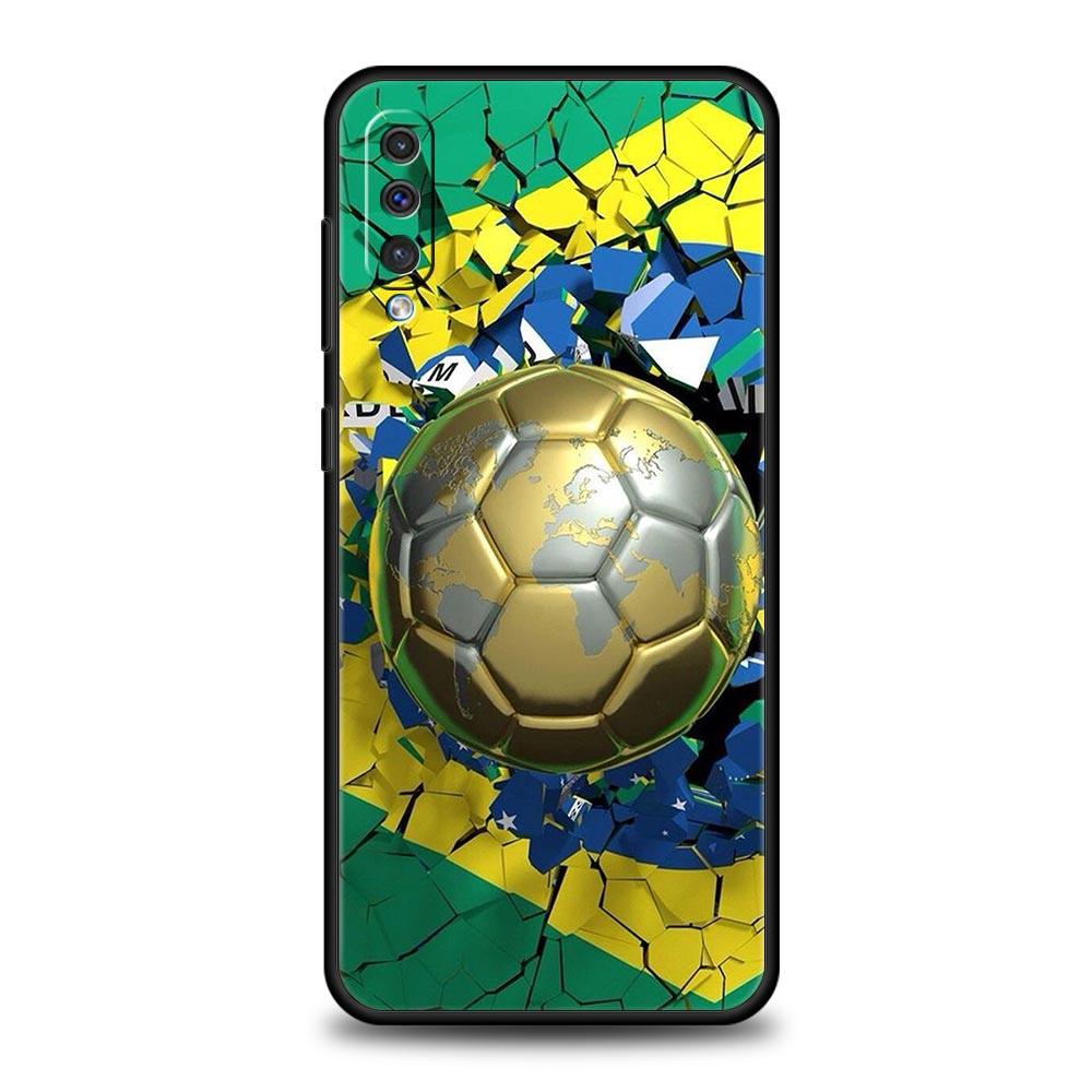 Чехол для телефона с футбольным мячом и футбольным полем для Samsung Galaxy A12 A32 A50 A70 A20E A20S A10S A22 A30 A40 A42 A52 5G A02S A04s