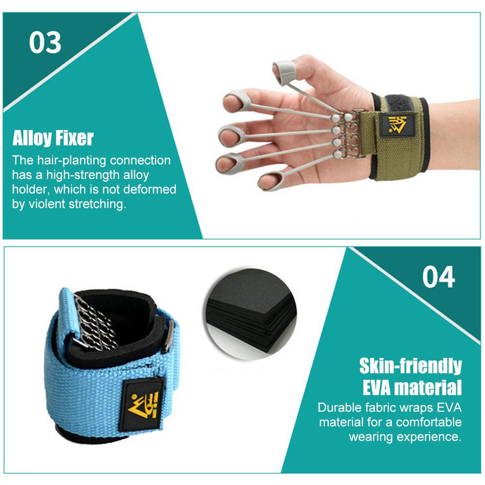 OLIKEI 10-75 фунтов силиконовый тренажер для сгибания и разгибания пальцев, усилитель рук, тренажер для йоги, реабилитации пальцев, захват для пальцев