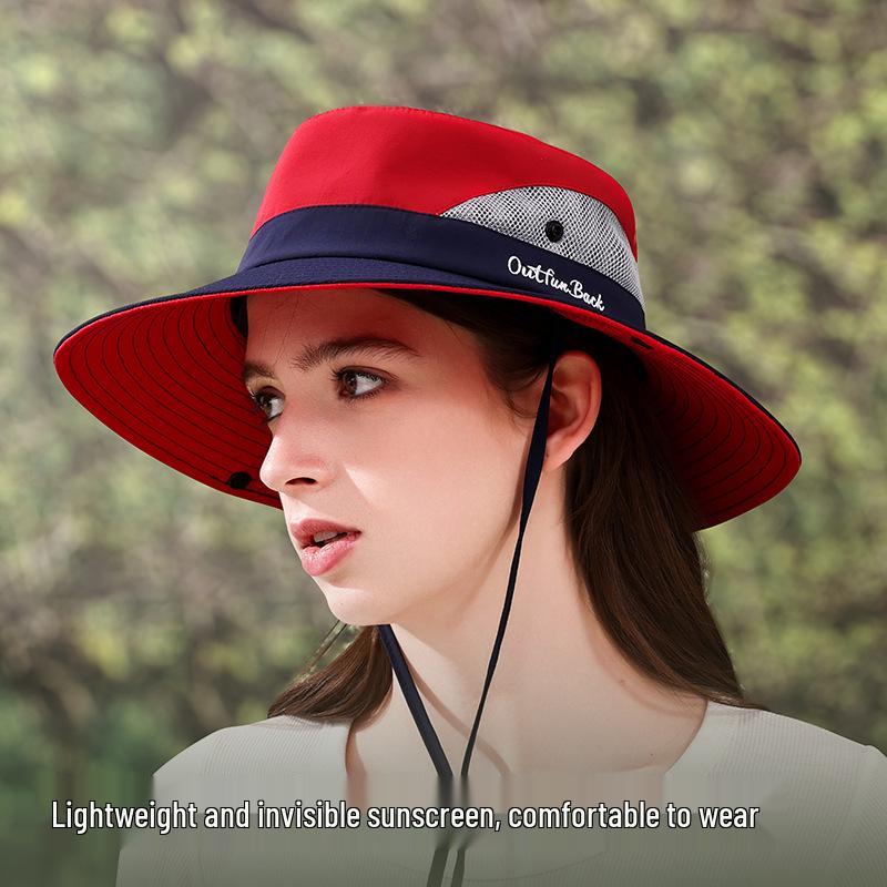 Премиальная шляпа для альпинизма с широкими полями для защиты от солнца, дышащая, унисекс