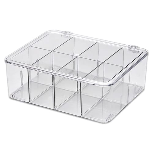 HIRAISM Кейс для хранения коллекционных карточек, Совместим с различными карточными играми, Большая вместимость, Примерно 2800 карточек, Прозрачный