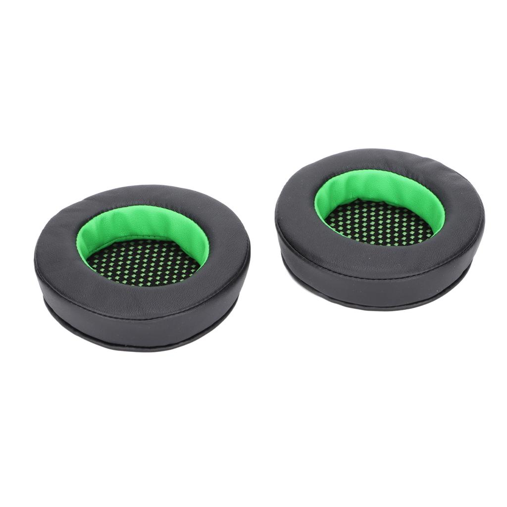Headphones Ear Pads Sturdy Replacement Ear Pads for HECATE G4 G4 PRO G30 HeadphonesBlack Green
