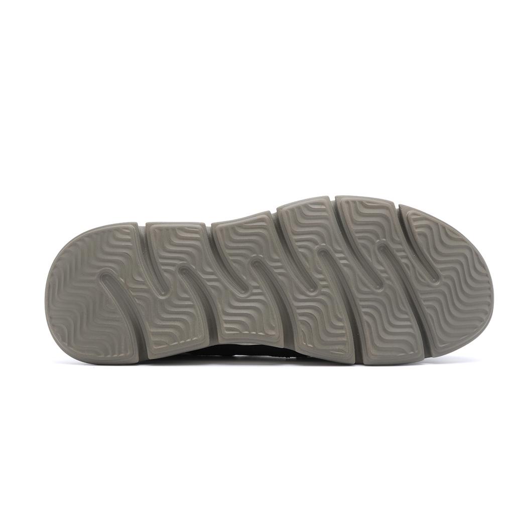 Simple Solid Color One Step Shoes: Summer Fabric Comfortable and Versatile Men's Casual Shoes Thick soled Cloth Shoes