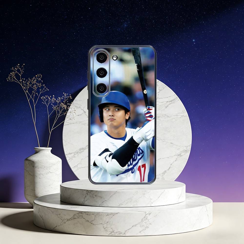 Pitcher S-Shohei Ohtani Phone Case For Samsung Galaxy A73,A72,A71,A70,A53,A52,A51,Others Soft Black Cover