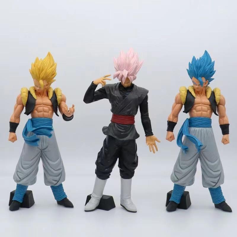 31CM Dragon Ball Z Anime Action Figure Super Blue Gogeta Grandista Saiyan  Figurine PVC Goku Vegeta Goku Black Zamasu Figure Toys  Playsets