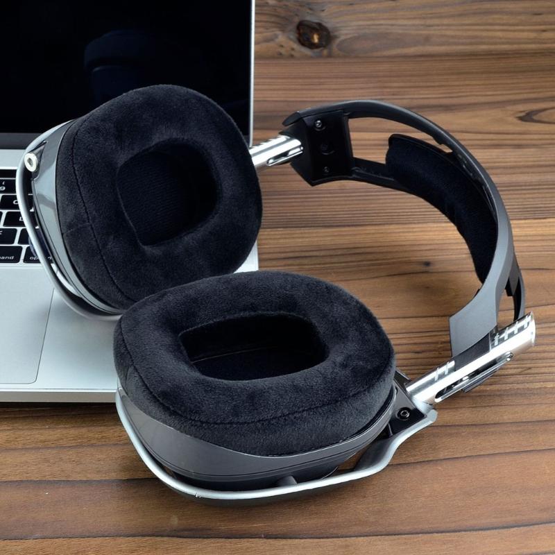 2xDurable Protein Ear Pads for Astro A40TR Headphone Sleeves Earmuff Easily Replaced Ear Pads Sleeves Cover Headband