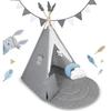 Nk-406 Nukido Tipi Tent For Children - Gray