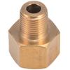 1/4" Female NPT Brass Fitting Pumps Pneumatic Connectors Straight Adapter
