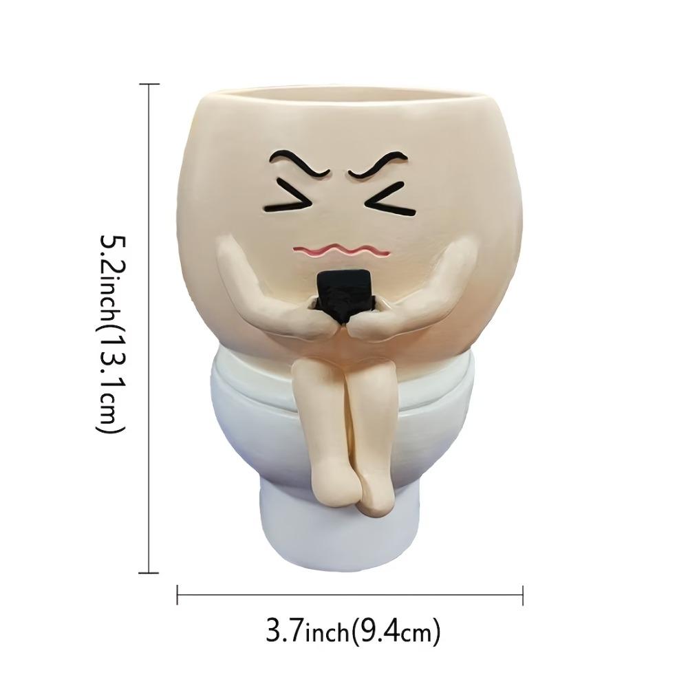 Cartoon Succulent Flowerpot Resin Plant Cultivation Pot Plant Growing Container  Succulent Planting