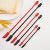New Silicone Mini Spatula Set Lengthened Cosmetic Bottle Jam Double-head Scraper Kitchen Cake Baking Tool  Accessories