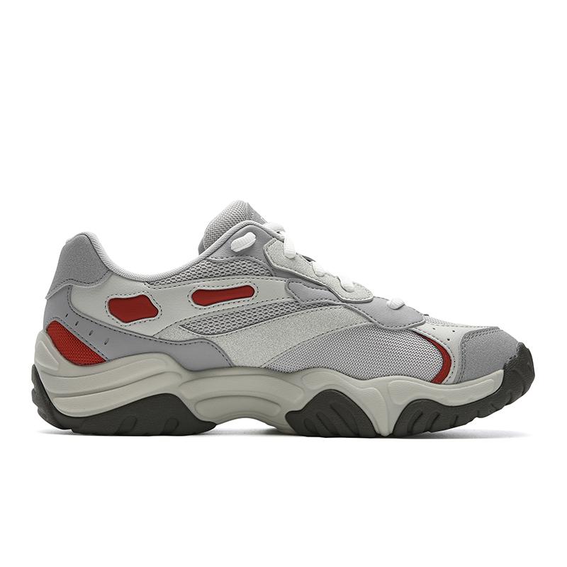 Fila Мужские кроссовки Koral Coral, удобные, прочные, дышащие, в стиле «папиных кроссовок», серые, F12M612107FMP