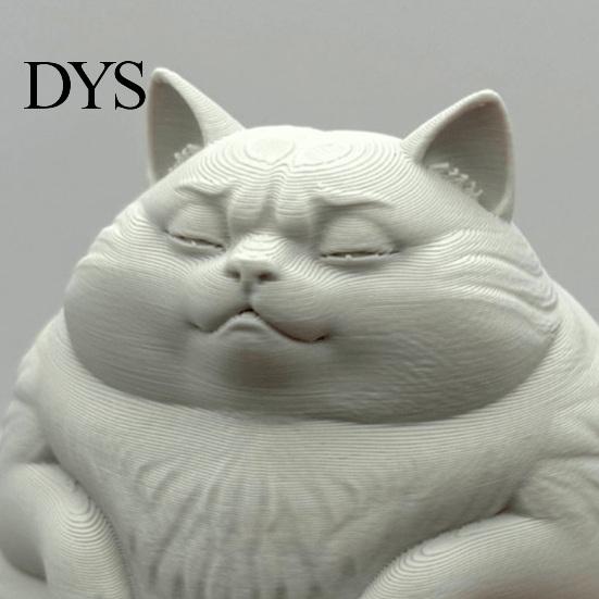 Настольные украшения для офиса Фигурка толстого кота, Милый ленивый декор для стола автомобиля с прочным основанием, Согревающие праздничные подарки Мини-статуэтка для успокоения Офис,