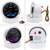 85MM GPS Speedometer Gauge For Motorcycle Marine Boat Truck 30~200 Kmh Speed Gauge Meter With GPS Antenna 7 Color LED Backlight