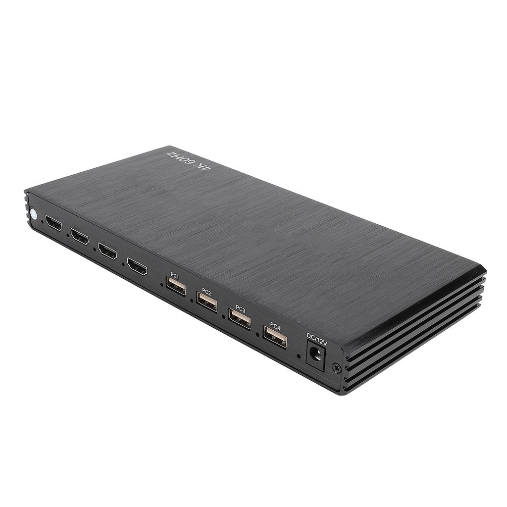 4x1 4K Мультивьюер Переключатель HD Мультимедийный Интерфейс 4 в 1 Выход 60 Гц 8 Режимов Просмотра KVM Мультивьюер