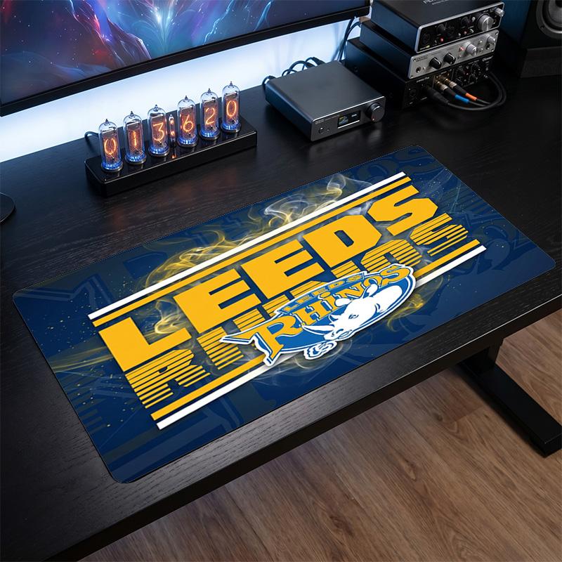 Коврик для мыши с узором Leeds Rhinos Анти?Нескользящий резиновый коврик для стола для игр, работы, украшение рабочего стола