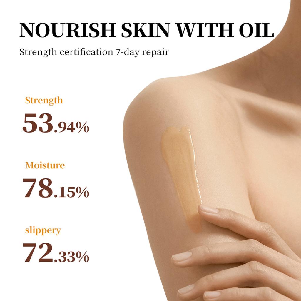 Natural Nourishing Body Oil Deep Moisturizing Brightening Hair Refreshing Body Face Smooth Firming Body Beauty Care 250ml