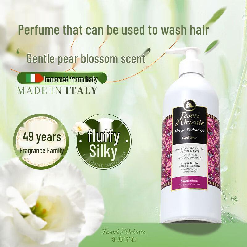 Tesori D'oriente Пушистый Шелковистый Ароматный Шампунь