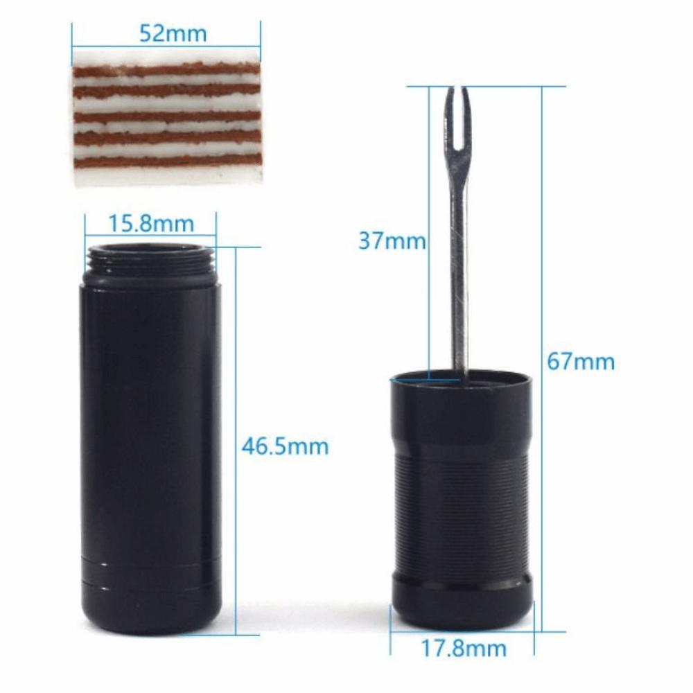 2 Set with 20 Rubber Strips Bicycle Tire Repair Tool Bike Tire Repair Tool Emergency Repair