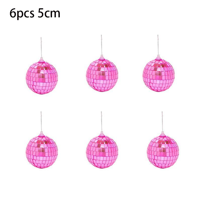 12 шт. 3 см Зеркальный шар Диско-шар Сценический свет Светоотражающий Вращающийся Ярко-серебристый Стеклянный шар Свадебная вечеринка Рождество Дом KTV Декор