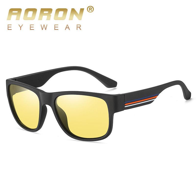 aoron Colorful Polarized Sunglasses Sport Fishing Driving Running Sunglasses UV400 Anti Glare Eyewear for Men Women