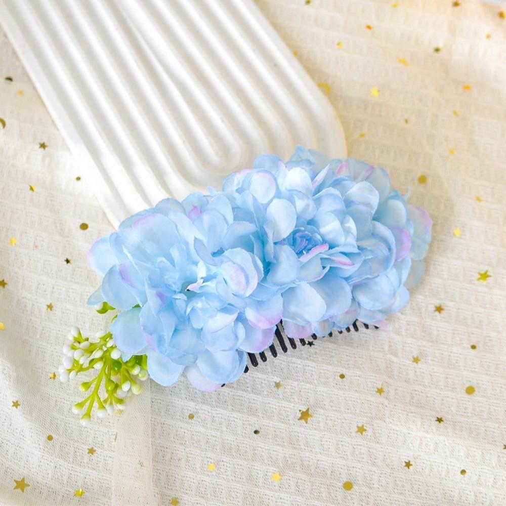 Thai Style Flowers Hairpin Sweet Chignon Hair Clips Hair Accessories Floral Hair Comb  Daily
