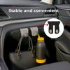 Metal Car Glove Box Hook, Fuzzy Plush Interior Hook, Front Seat Passenger Side Storage Hanger