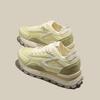Thick-soled inner height increase mesh breathable waffle Forrest Gump shoes women's 2025 summer casual versatile sports dad shoes little white shoes