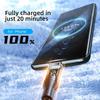 Кабель для быстрой зарядки USB A — Type C 120 Вт с цифровым дисплеем для Huawei и других