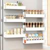 Magnetic Side Storage Rack Set, Suitable for Refrigerator and Washing Machine Side, No Need for Drilling Installation, Seasoning