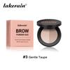 Lakerain Two Color Eyebrow Powder - Waterproof and Sweat Resistant Long-lasting Color, Fine Powder Lasting No Smudgy, Natural Eyebrow Shape,