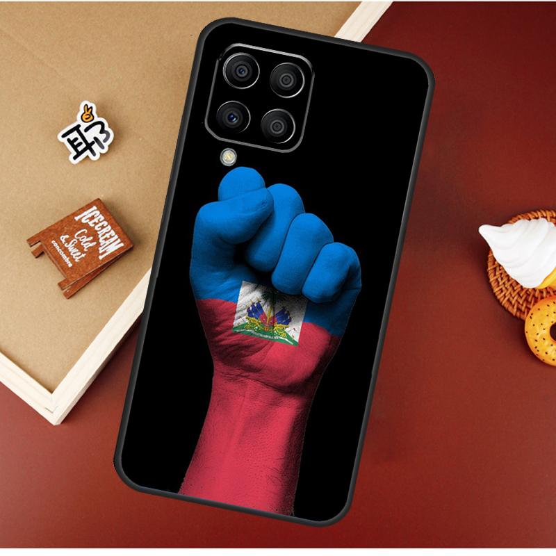 Винтажный флаг Гаити для Samsung Galaxy M31 M51 M21 M11 M20 M13 M33 M53 M52 M32 M12 M14 M34 M54 M55 M15 Чехол