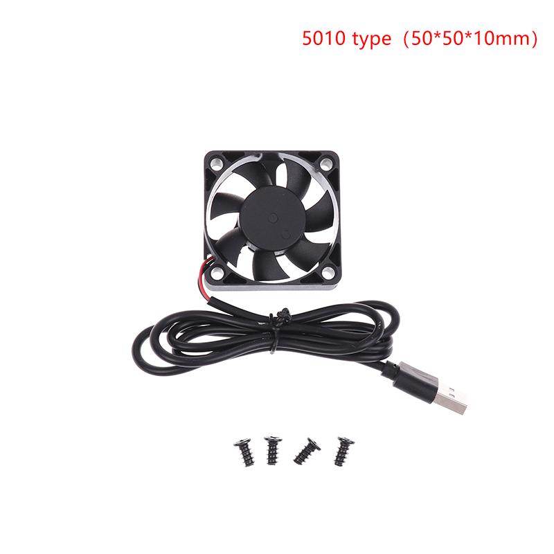 5V Бесщеточный Охлаждающий Вентилятор Usb Вентилятор для Роутера Корпус для Компьютера Охлаждающий Корпус для ТВ-Бокса 50 мм 80 мм 90 мм 120 мм ПК DIY Кулер Настольный Вентилятор