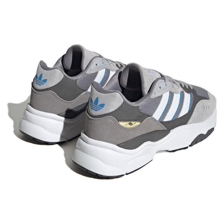 adidas Кроссовки унисекс Retropy F90 Grey Pulse Blue Grey-Five Core-Black FZ6605