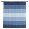 Navy Blue Gradient Stripe Sheer Curtains for Living Room Decoration Window Curtains for Kitchen Tulle Voile Organza Curtains