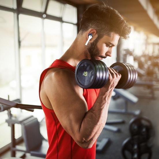 2Pcs Silicone Anti-slip Ear Caps Earphone Protector for AirPods 1/2