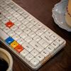 LCK Time Theme Низкопрофильный Набор Колпачков Клавиш PBT Кастомный Ультратонкий Колпачок Клавиатуры Оригинальный Офисный Игровой Колпачок Клавиши для Механической Клавиатуры