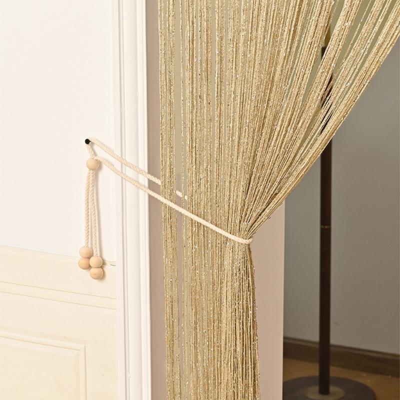 Современная кружевная штора на окно от комаров Тонкая полиэстеровая ткань Простой ремонт дома